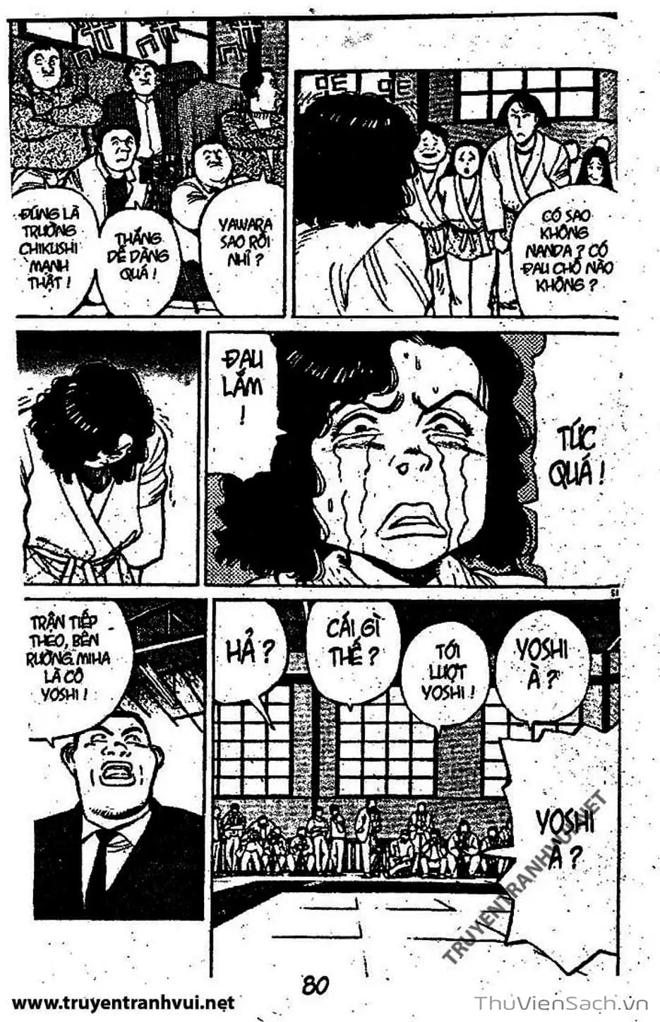 Truyện Tranh Tiểu Thư Nhu Đạo - Yawara! trang 6