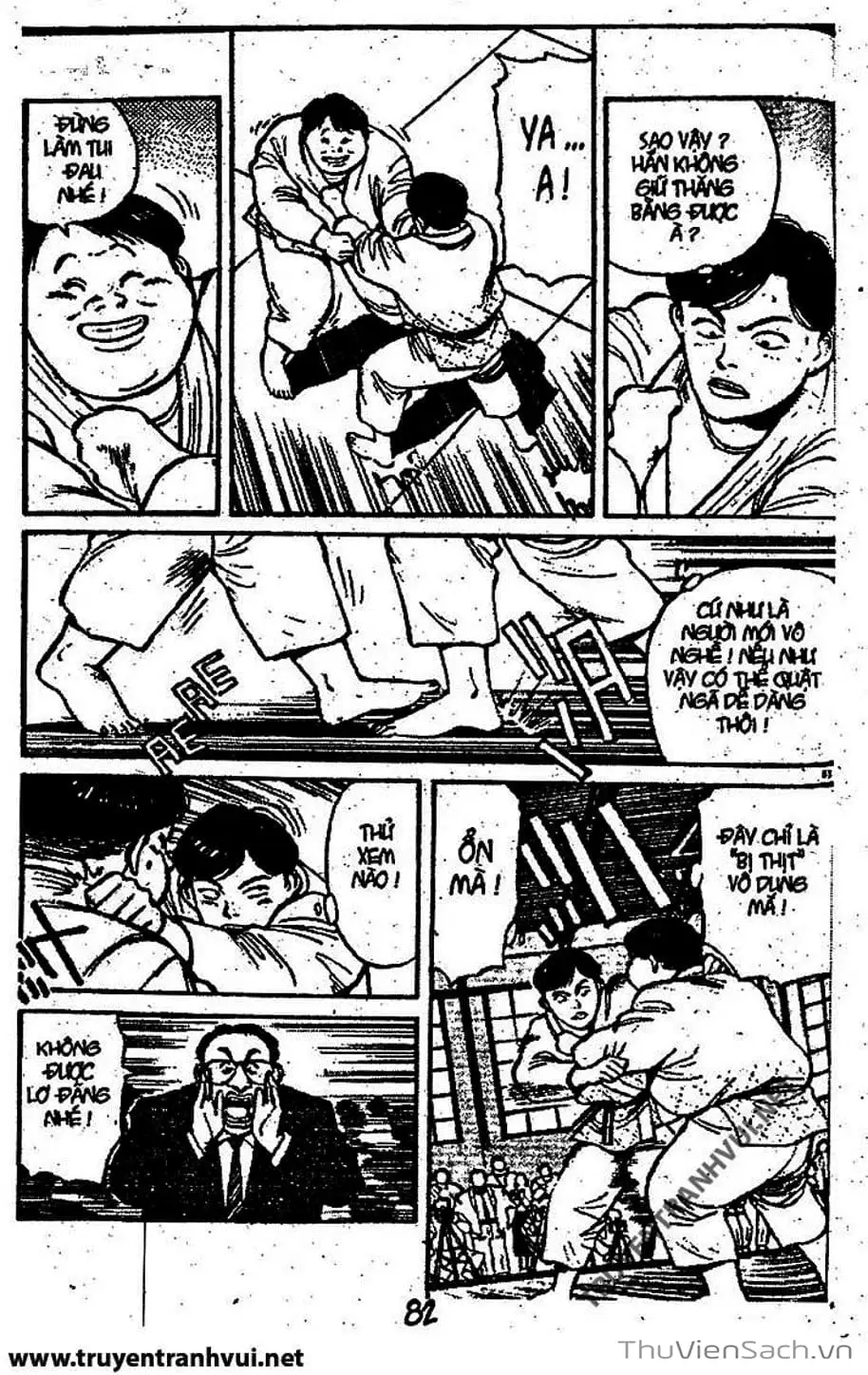 Truyện Tranh Tiểu Thư Nhu Đạo - Yawara! trang 6