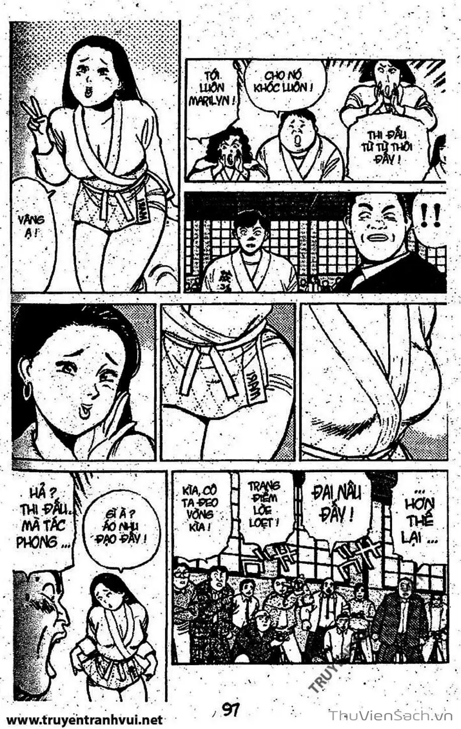 Truyện Tranh Tiểu Thư Nhu Đạo - Yawara! trang 6