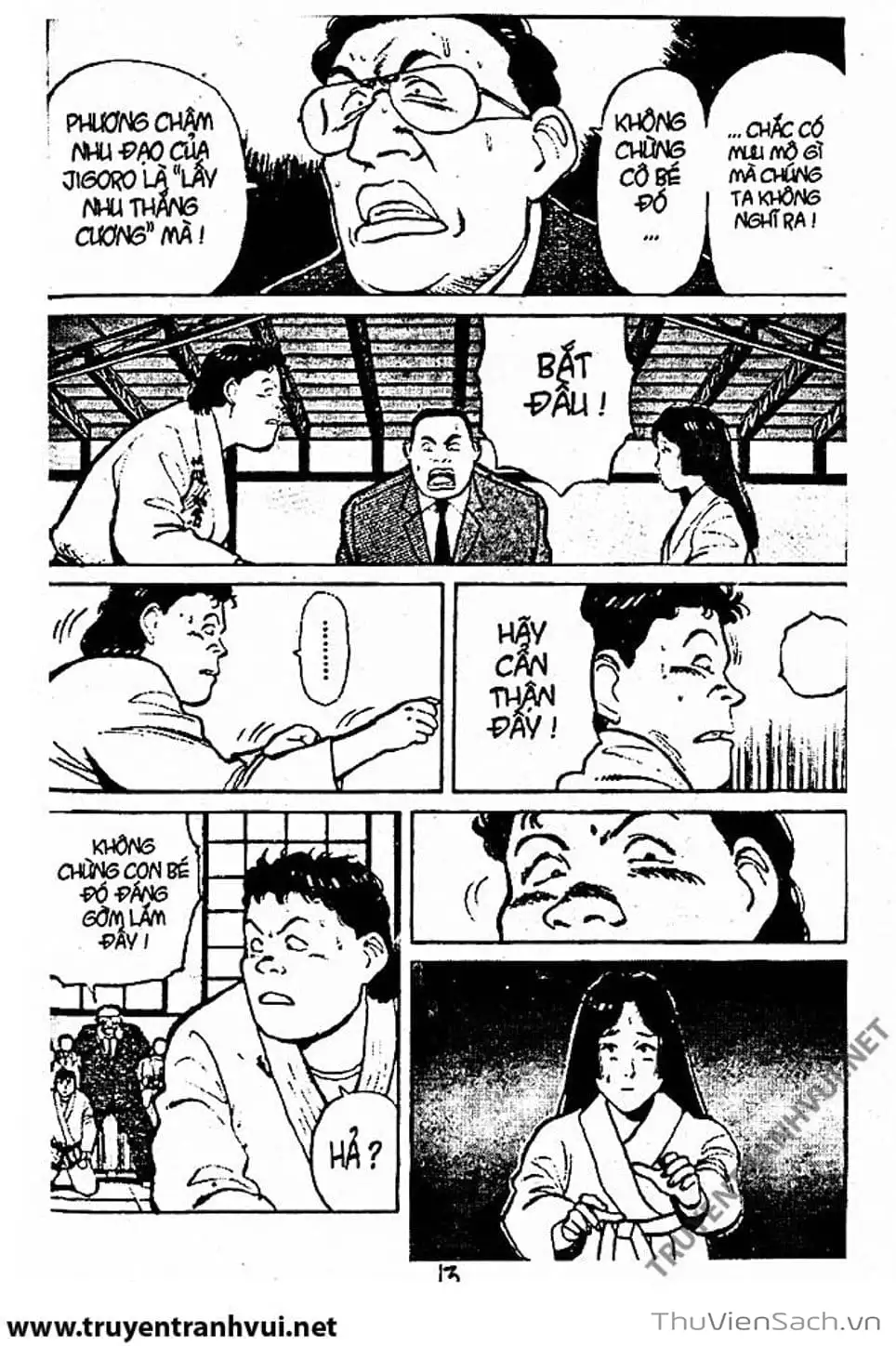 Truyện Tranh Tiểu Thư Nhu Đạo - Yawara! trang 6