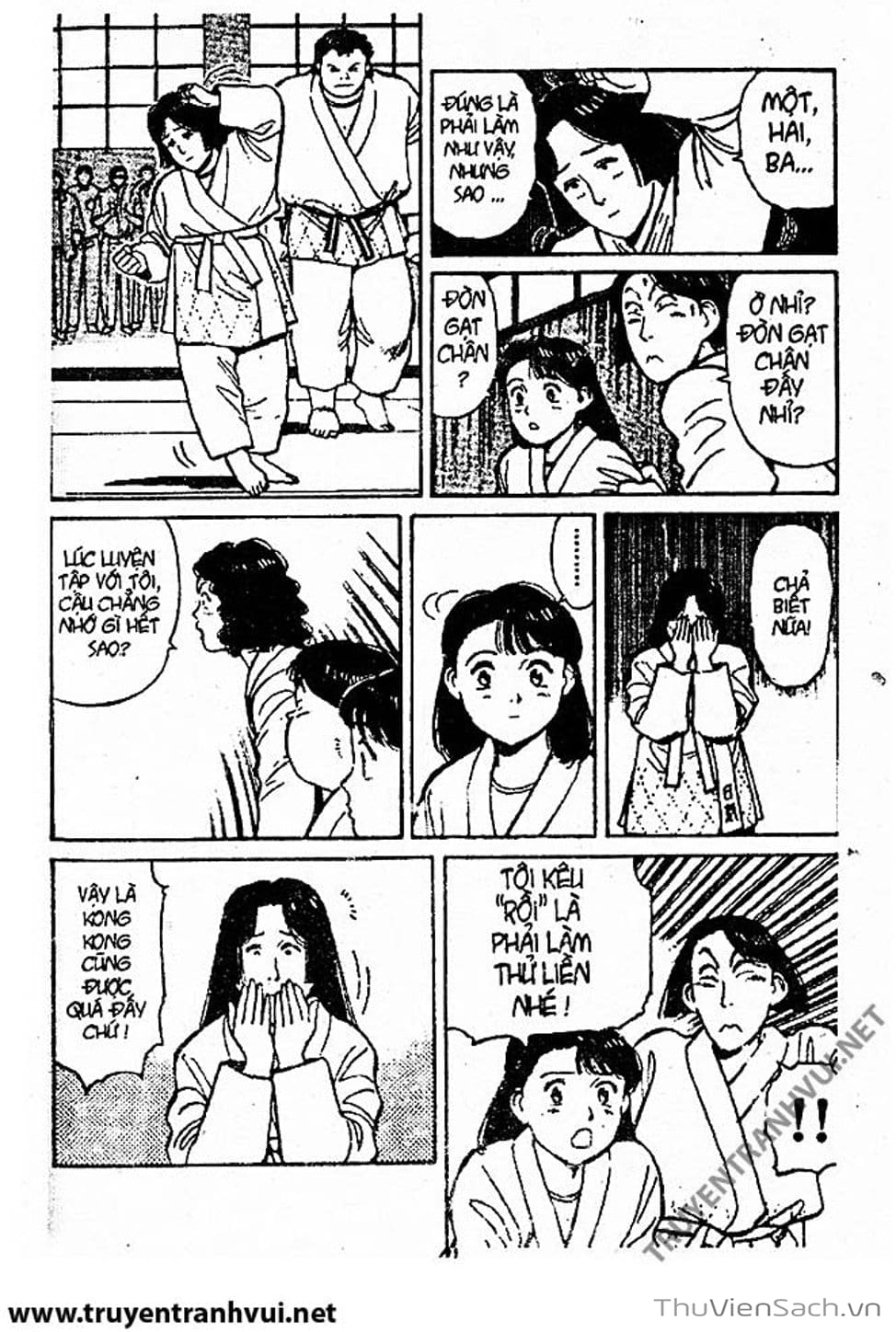 Truyện Tranh Tiểu Thư Nhu Đạo - Yawara! trang 6