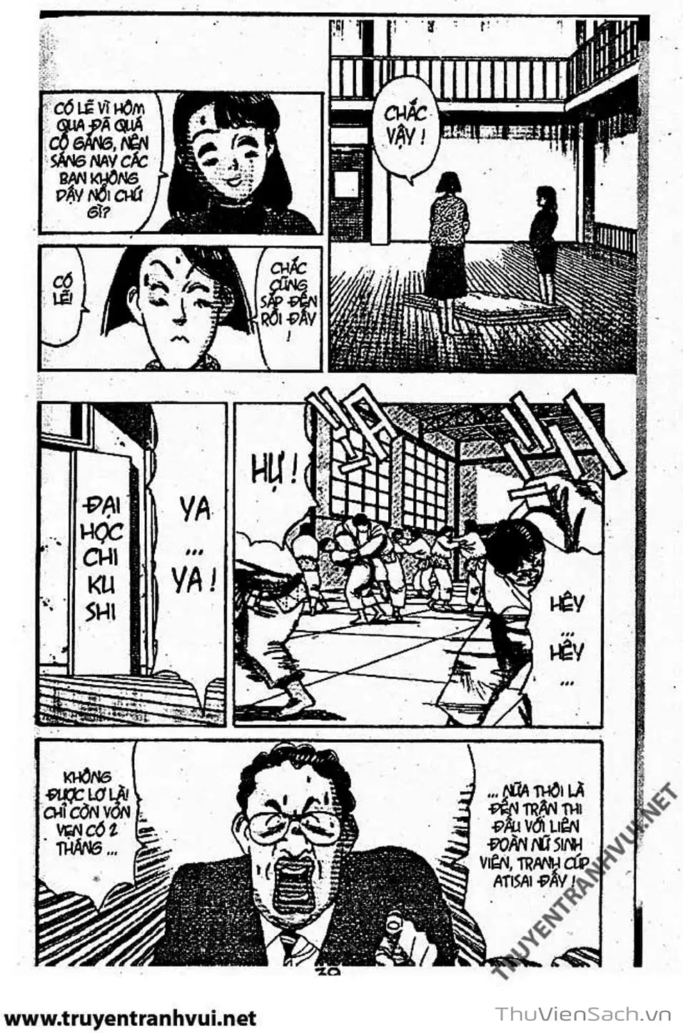 Truyện Tranh Tiểu Thư Nhu Đạo - Yawara! trang 6