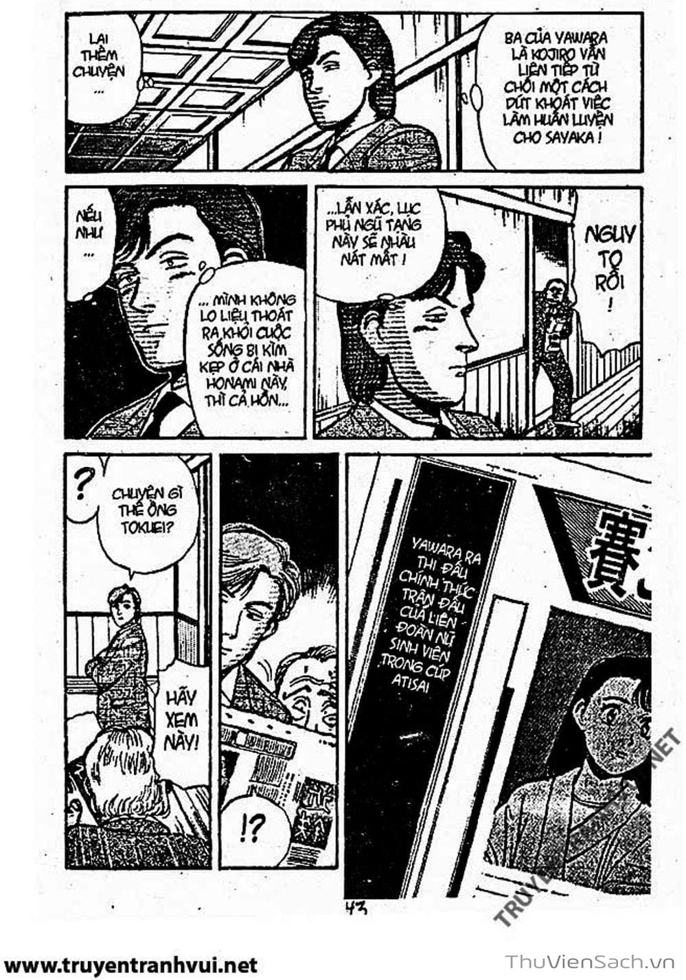 Truyện Tranh Tiểu Thư Nhu Đạo - Yawara! trang 6