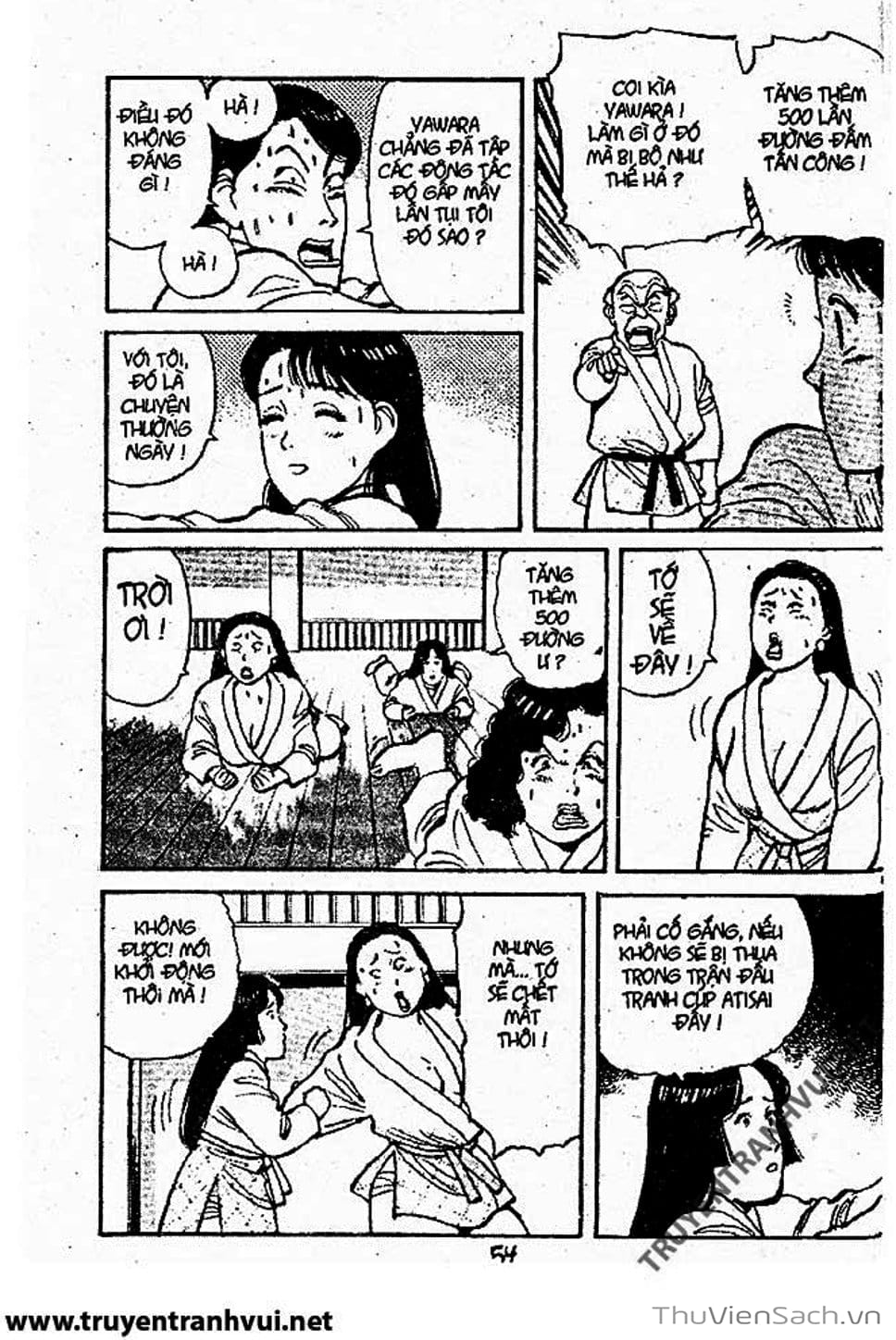 Truyện Tranh Tiểu Thư Nhu Đạo - Yawara! trang 6