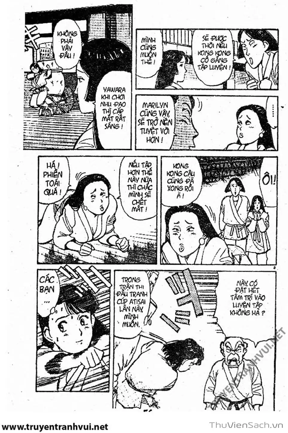 Truyện Tranh Tiểu Thư Nhu Đạo - Yawara! trang 6