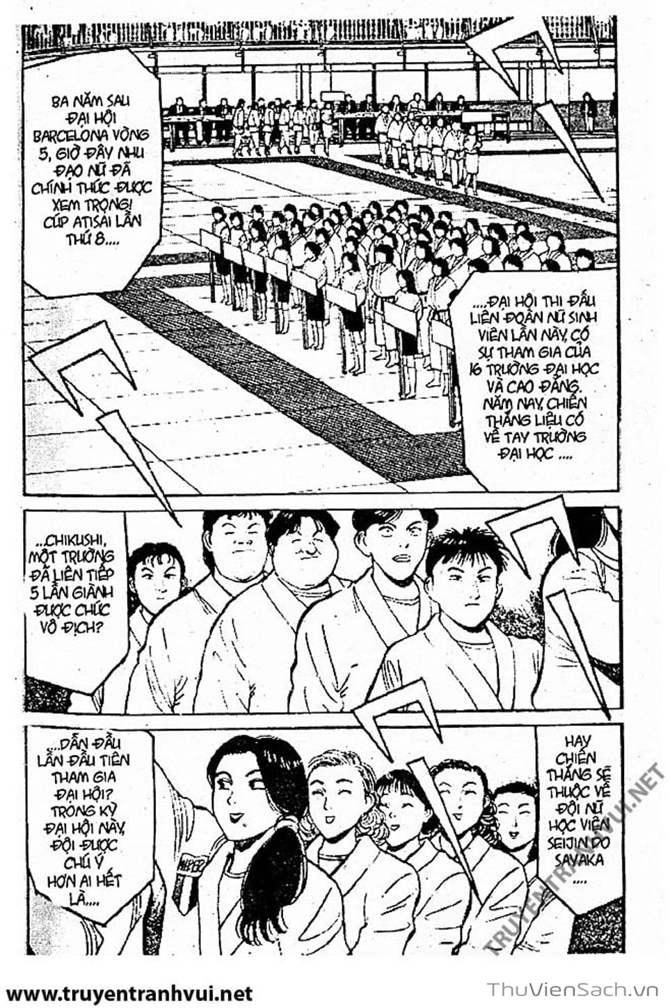 Truyện Tranh Tiểu Thư Nhu Đạo - Yawara! trang 6