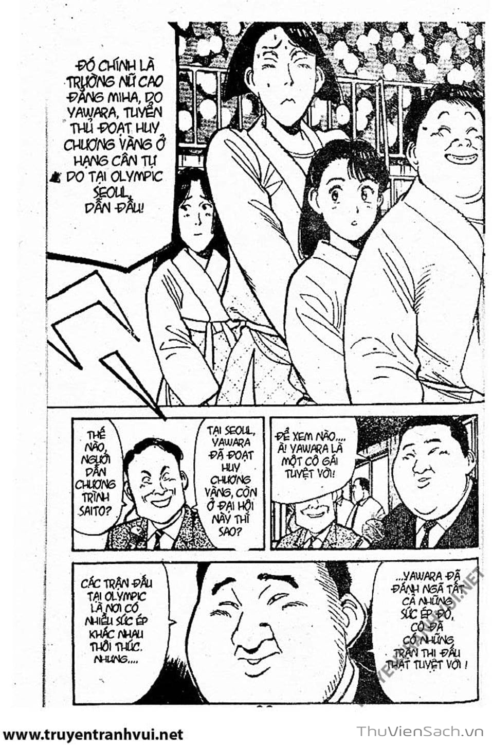 Truyện Tranh Tiểu Thư Nhu Đạo - Yawara! trang 6