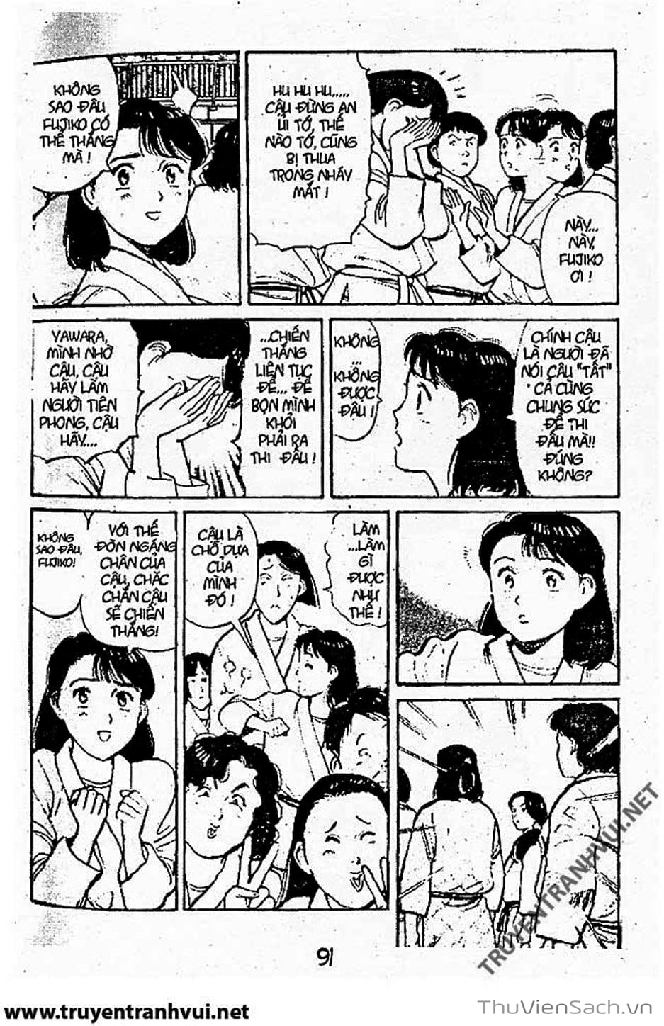 Truyện Tranh Tiểu Thư Nhu Đạo - Yawara! trang 6