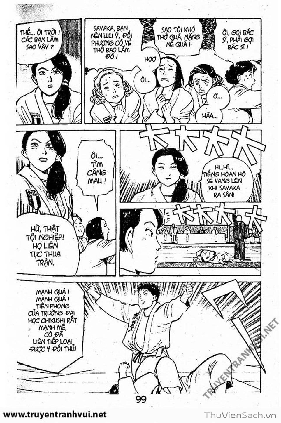 Truyện Tranh Tiểu Thư Nhu Đạo - Yawara! trang 6