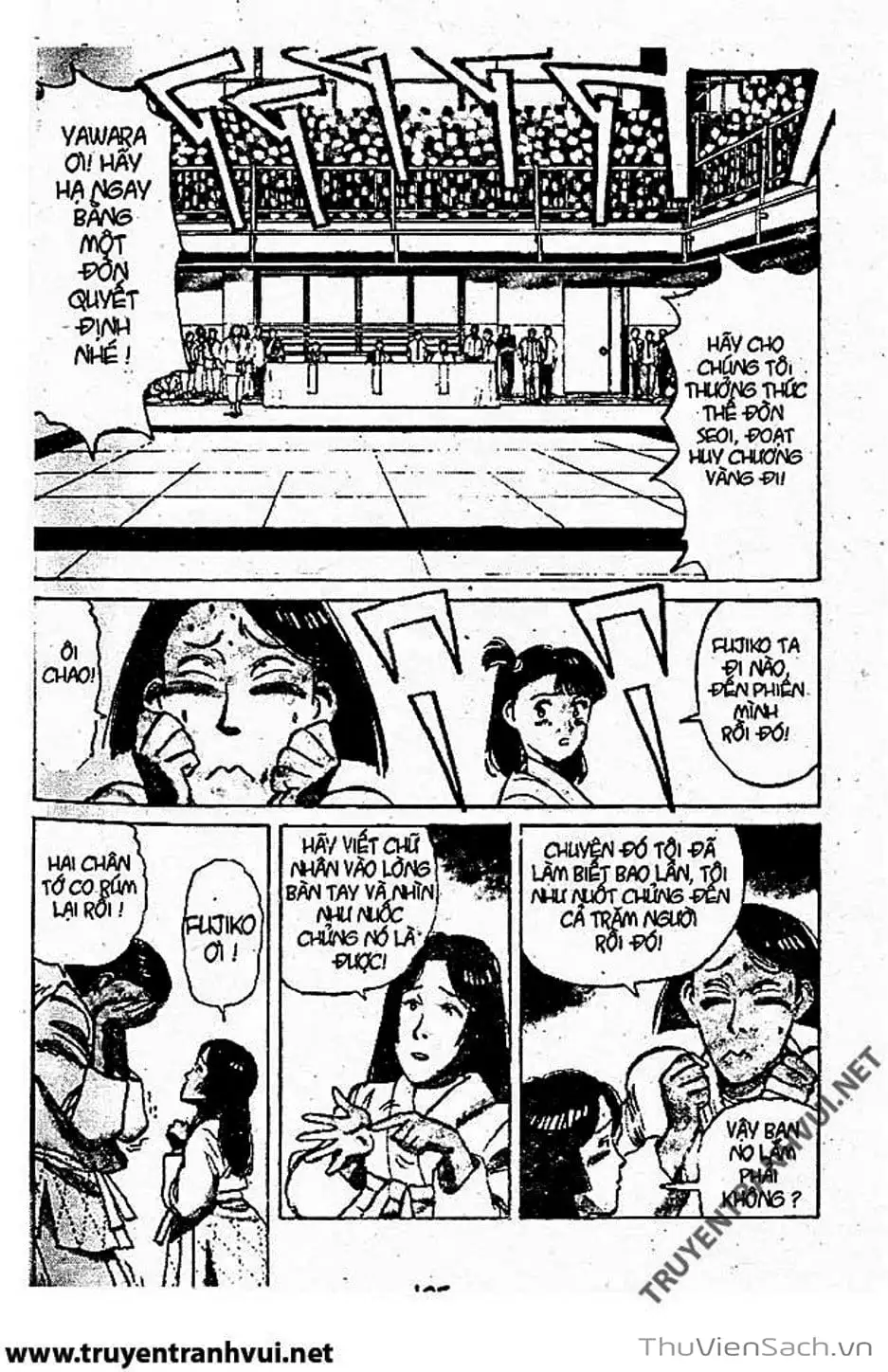 Truyện Tranh Tiểu Thư Nhu Đạo - Yawara! trang 6