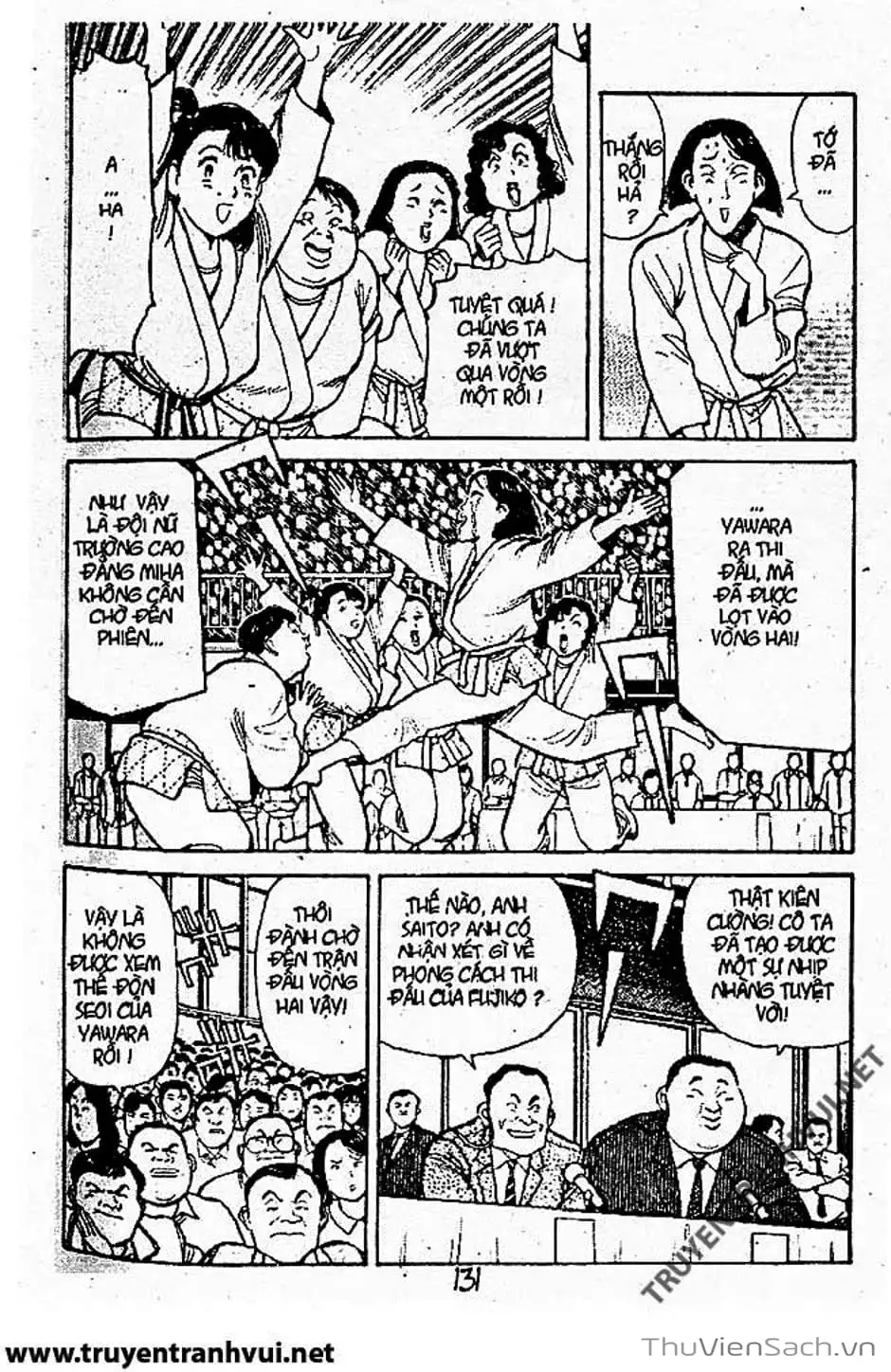 Truyện Tranh Tiểu Thư Nhu Đạo - Yawara! trang 6