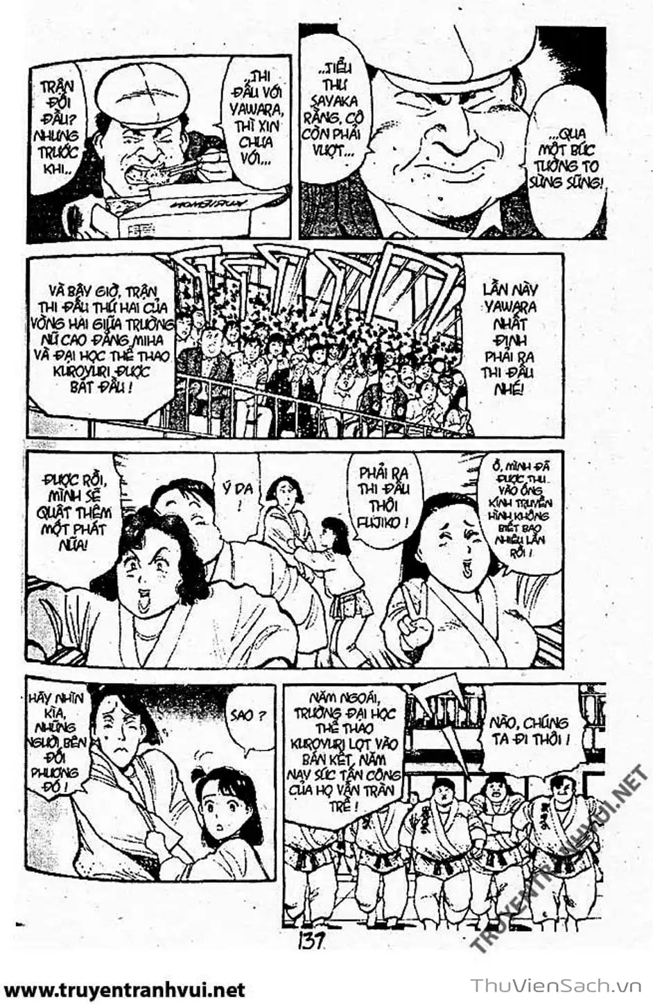 Truyện Tranh Tiểu Thư Nhu Đạo - Yawara! trang 6