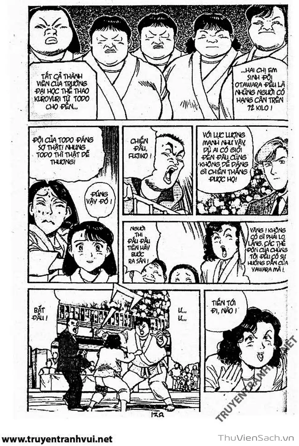 Truyện Tranh Tiểu Thư Nhu Đạo - Yawara! trang 6