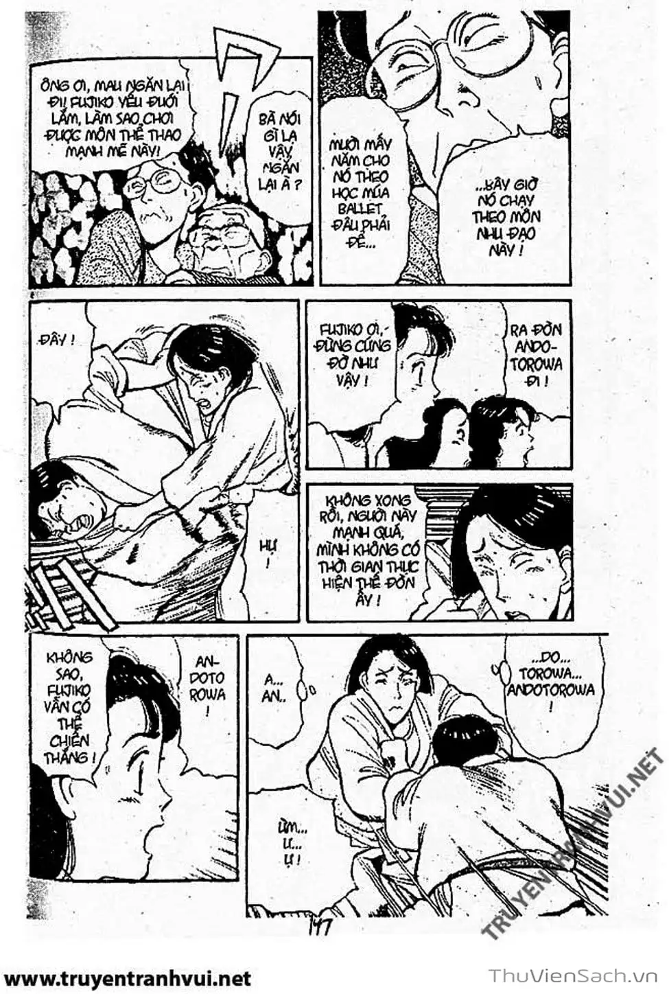 Truyện Tranh Tiểu Thư Nhu Đạo - Yawara! trang 6