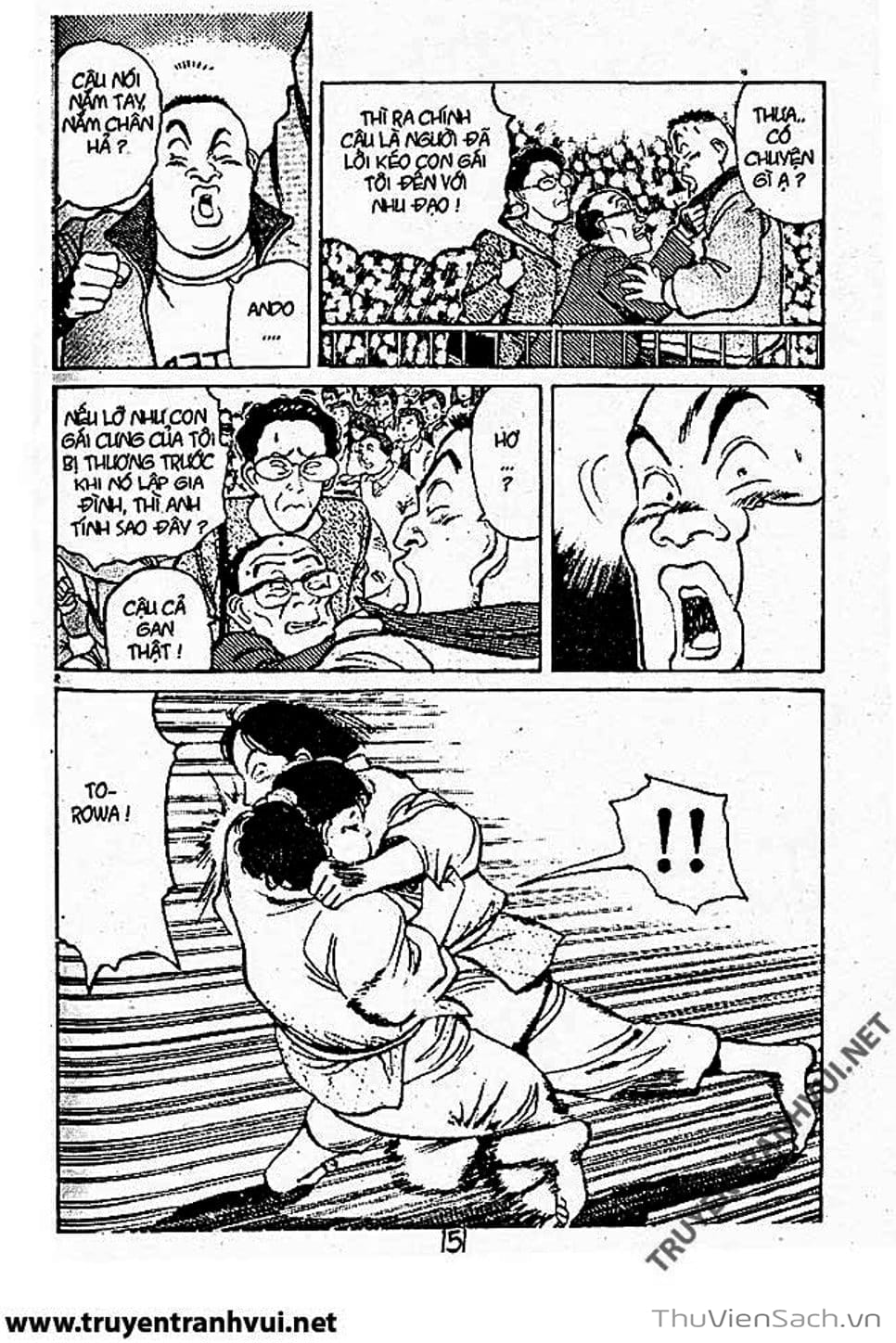 Truyện Tranh Tiểu Thư Nhu Đạo - Yawara! trang 6