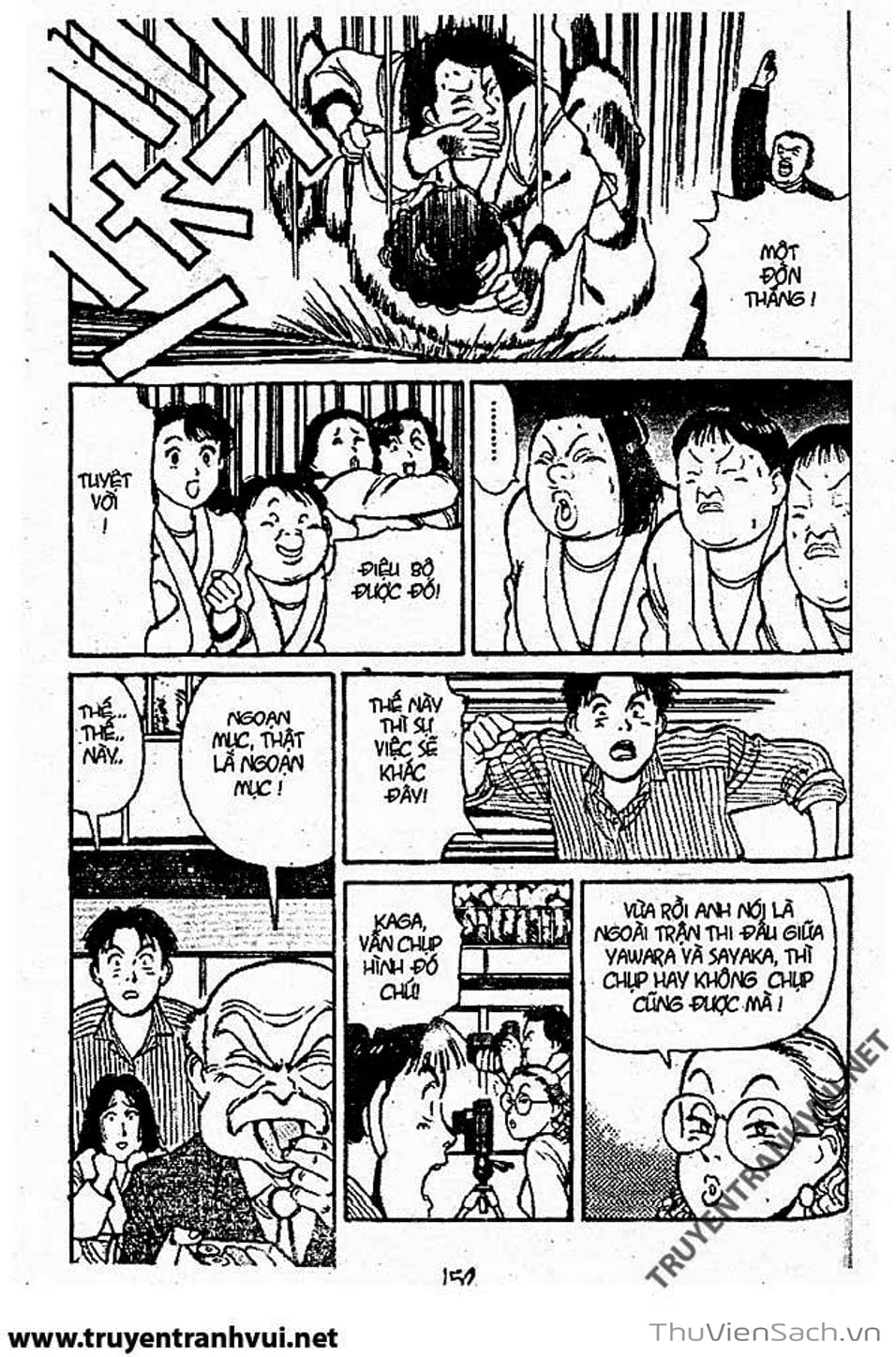 Truyện Tranh Tiểu Thư Nhu Đạo - Yawara! trang 6