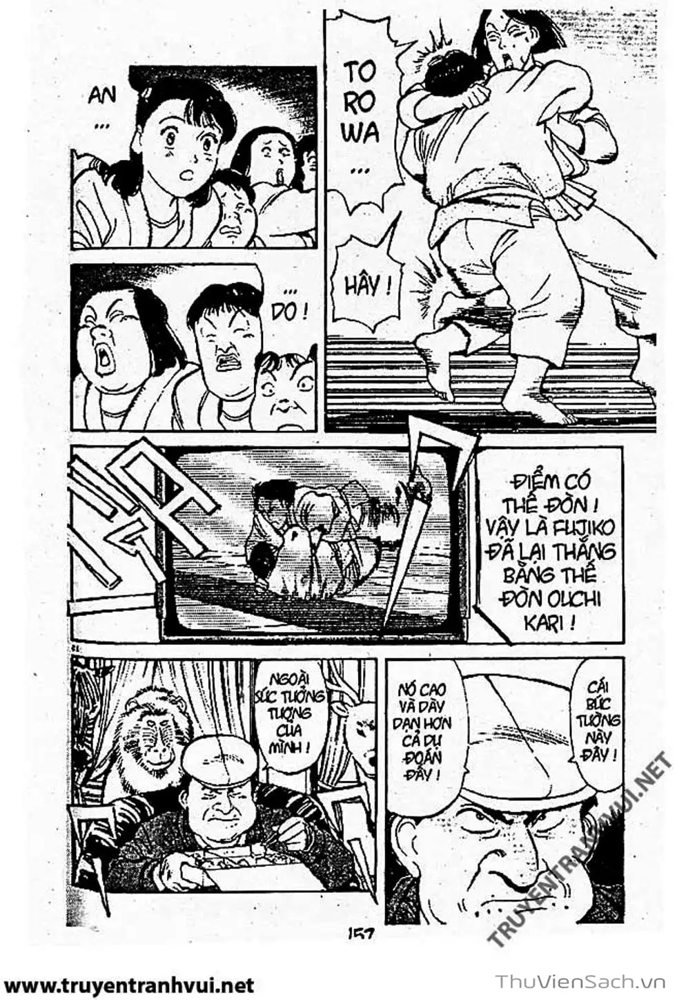 Truyện Tranh Tiểu Thư Nhu Đạo - Yawara! trang 6