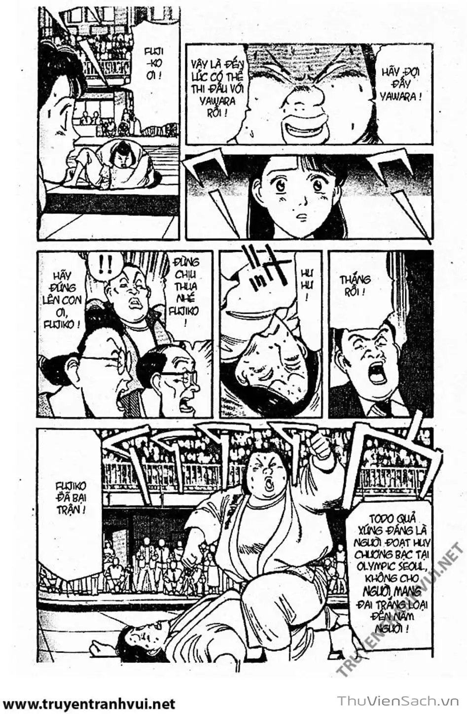 Truyện Tranh Tiểu Thư Nhu Đạo - Yawara! trang 6