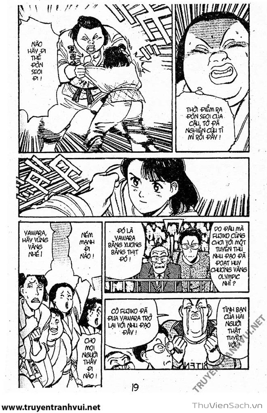 Truyện Tranh Tiểu Thư Nhu Đạo - Yawara! trang 6