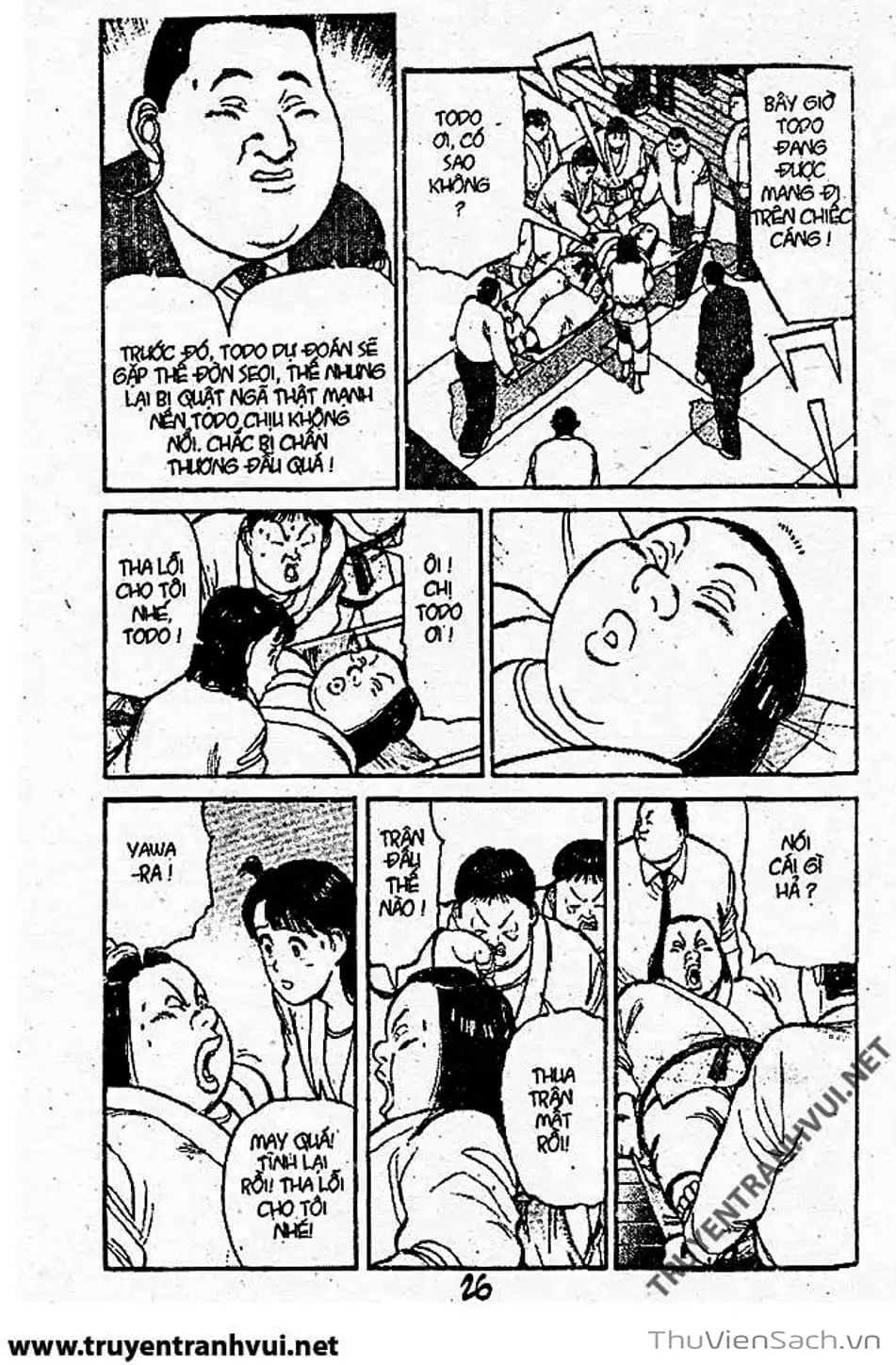 Truyện Tranh Tiểu Thư Nhu Đạo - Yawara! trang 6