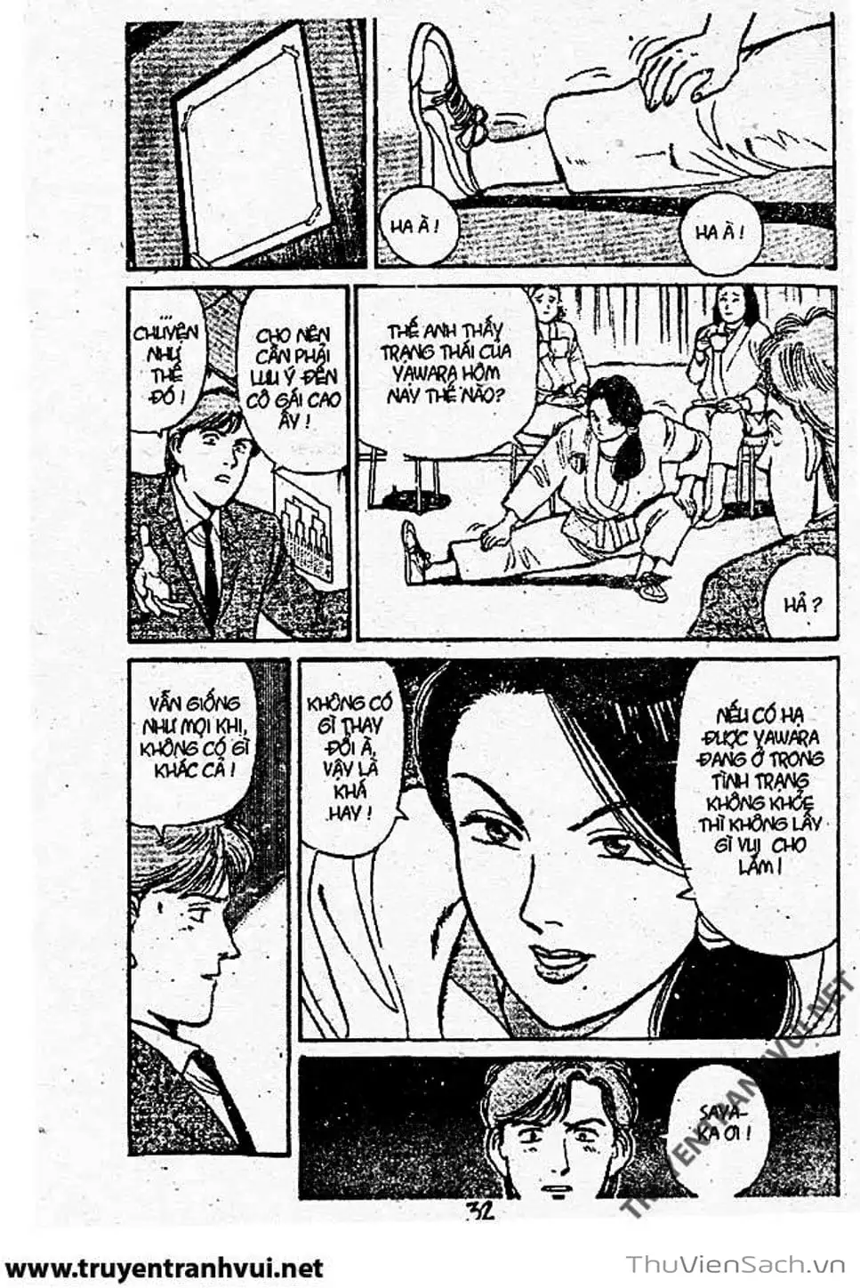 Truyện Tranh Tiểu Thư Nhu Đạo - Yawara! trang 6