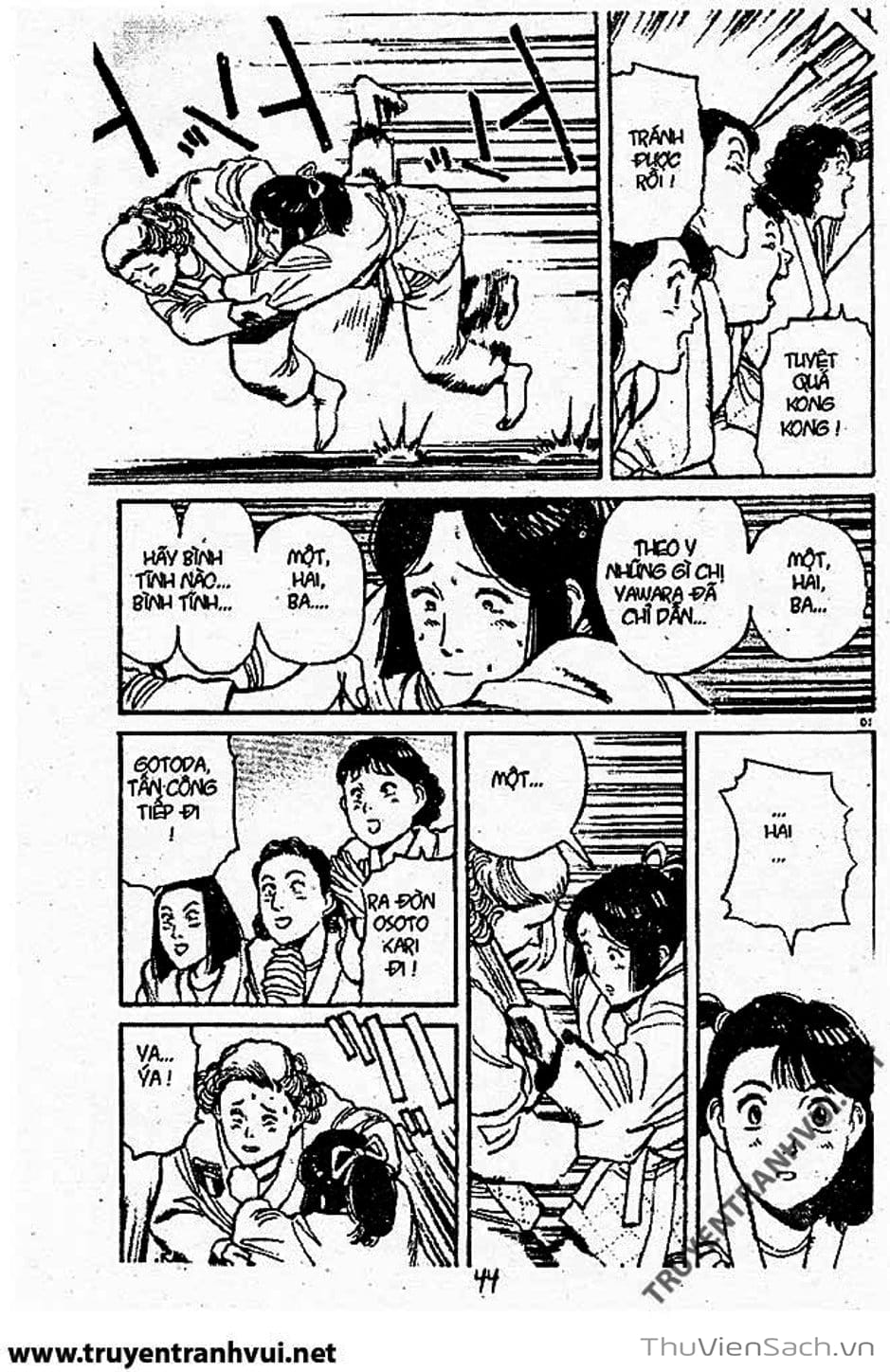 Truyện Tranh Tiểu Thư Nhu Đạo - Yawara! trang 6