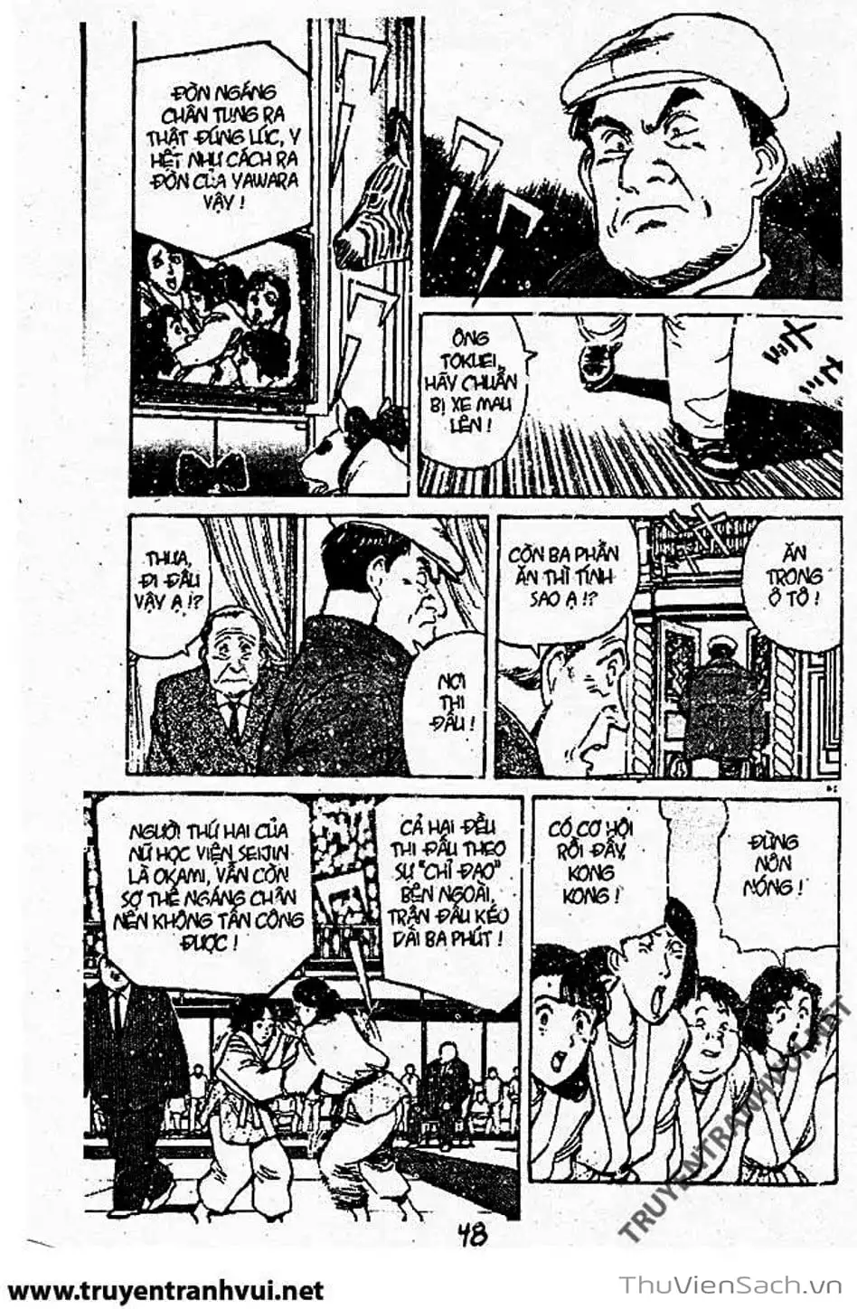 Truyện Tranh Tiểu Thư Nhu Đạo - Yawara! trang 6