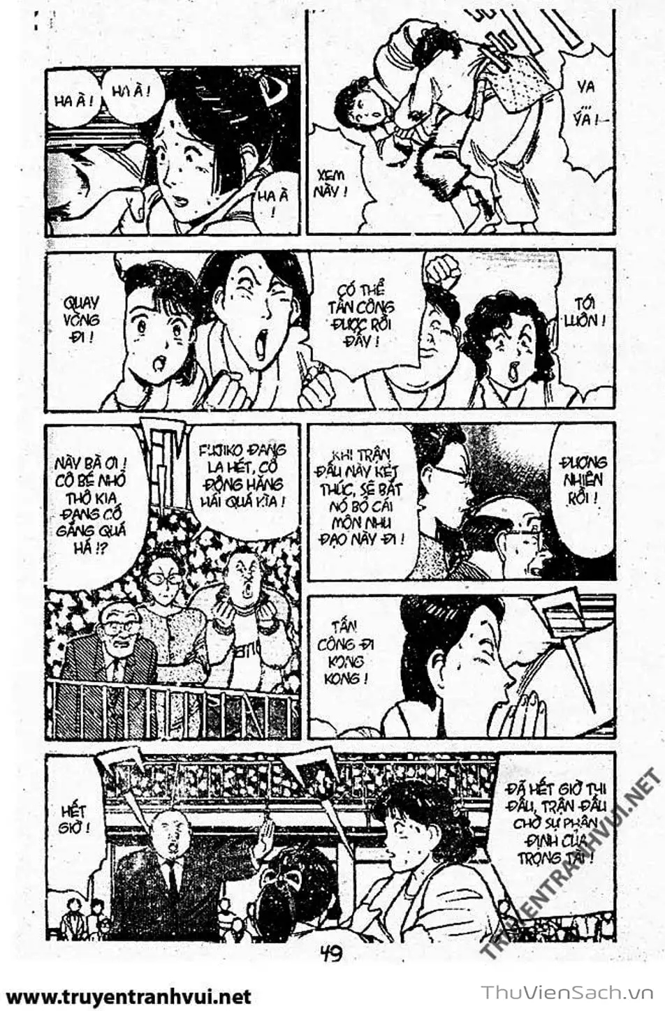 Truyện Tranh Tiểu Thư Nhu Đạo - Yawara! trang 6