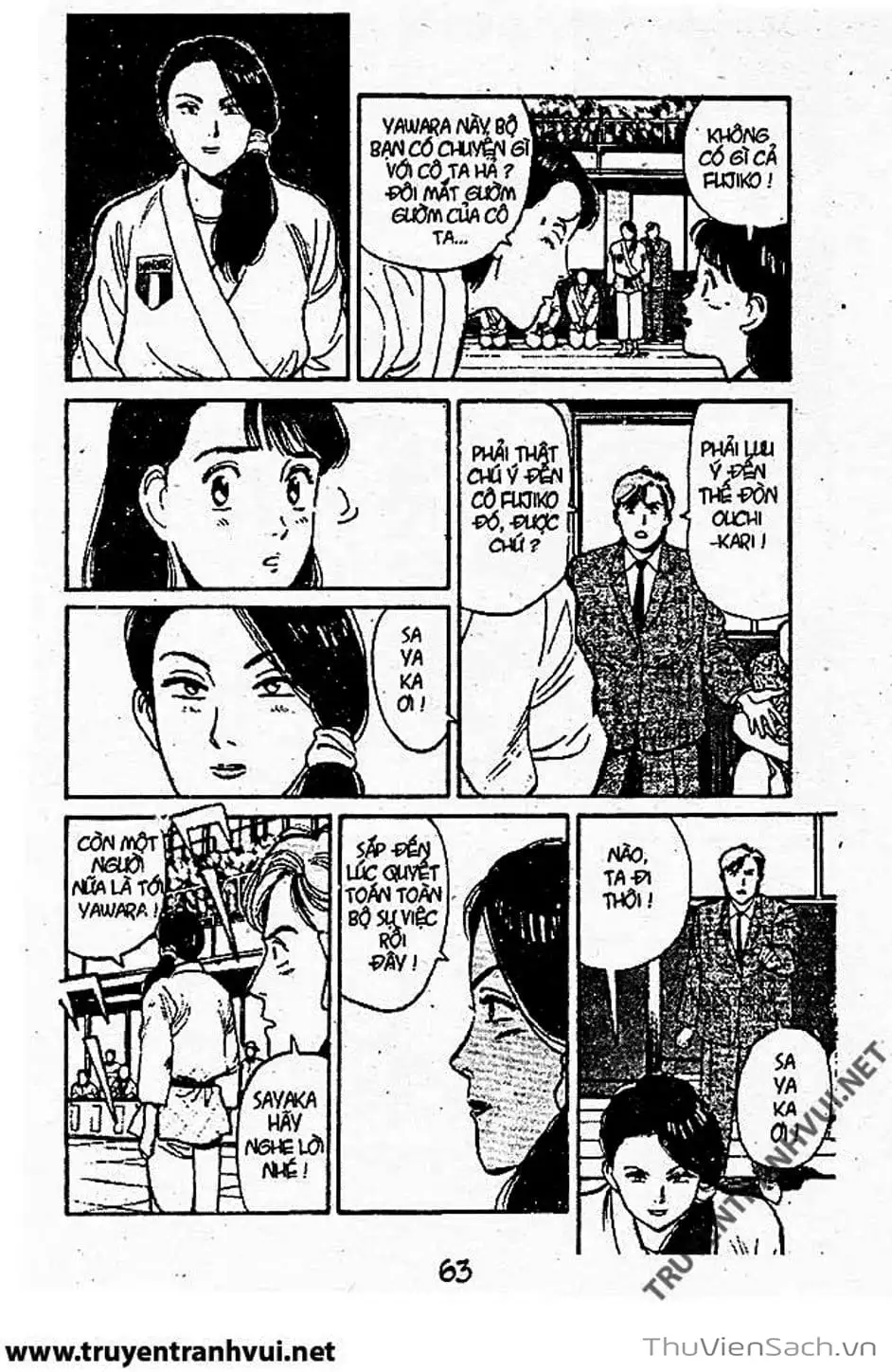 Truyện Tranh Tiểu Thư Nhu Đạo - Yawara! trang 6