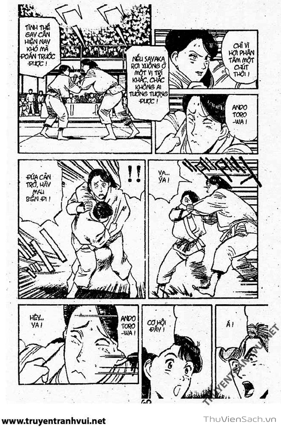 Truyện Tranh Tiểu Thư Nhu Đạo - Yawara! trang 6