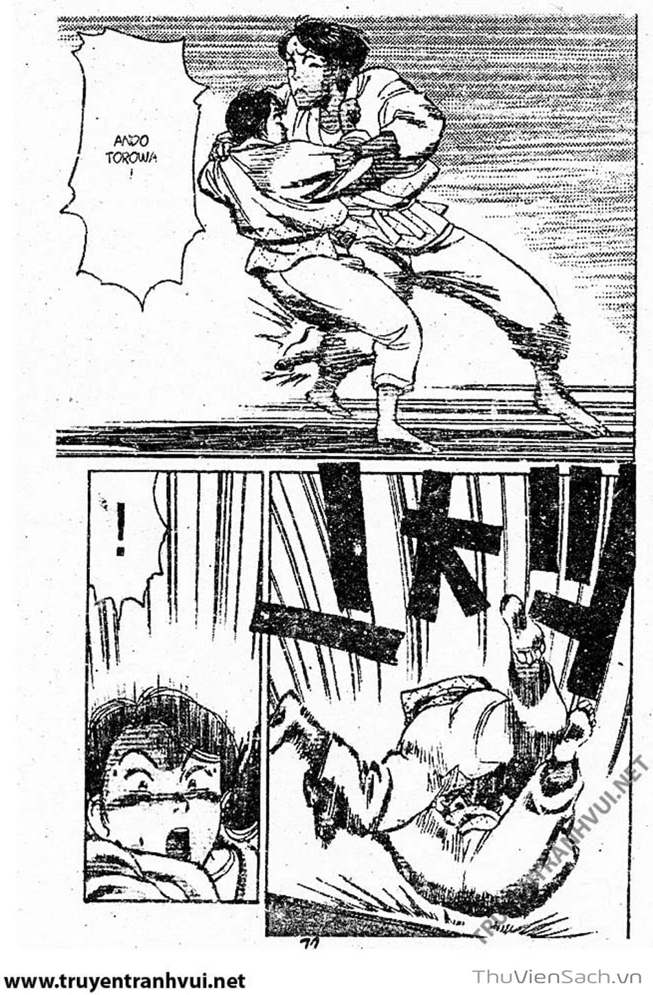 Truyện Tranh Tiểu Thư Nhu Đạo - Yawara! trang 6