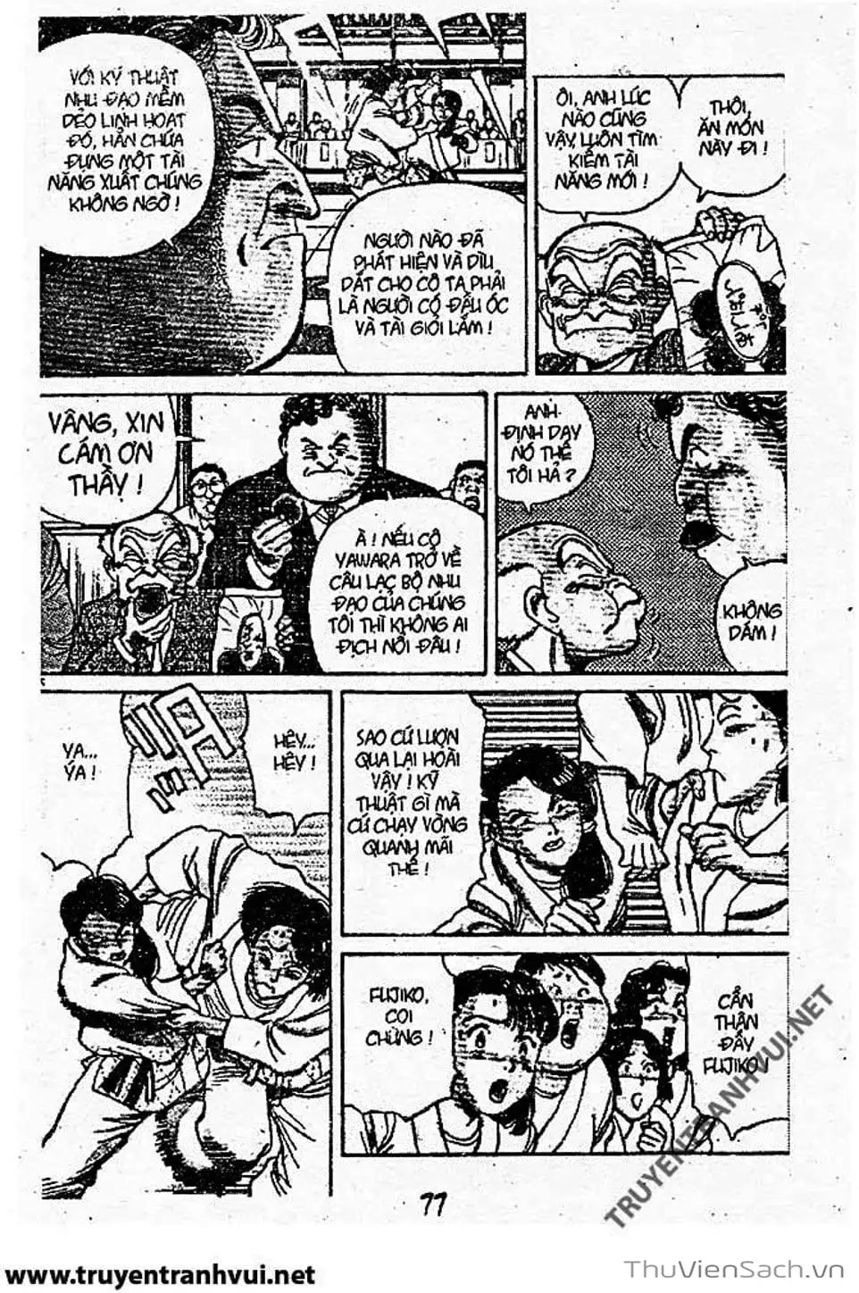 Truyện Tranh Tiểu Thư Nhu Đạo - Yawara! trang 6