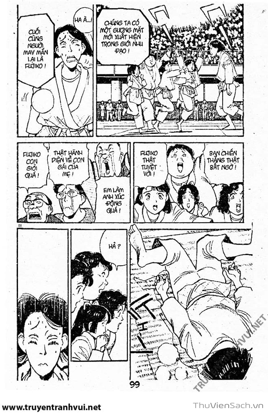 Truyện Tranh Tiểu Thư Nhu Đạo - Yawara! trang 6