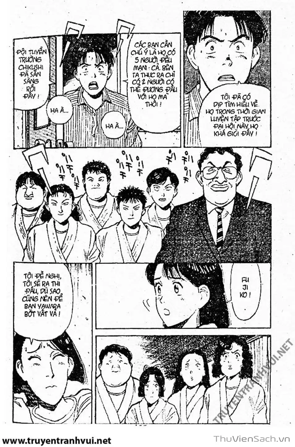 Truyện Tranh Tiểu Thư Nhu Đạo - Yawara! trang 6