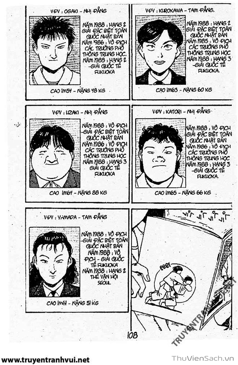 Truyện Tranh Tiểu Thư Nhu Đạo - Yawara! trang 6