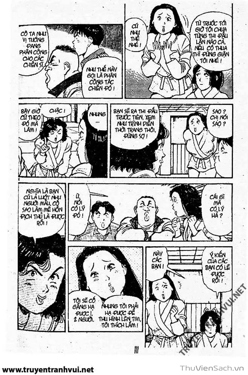 Truyện Tranh Tiểu Thư Nhu Đạo - Yawara! trang 6