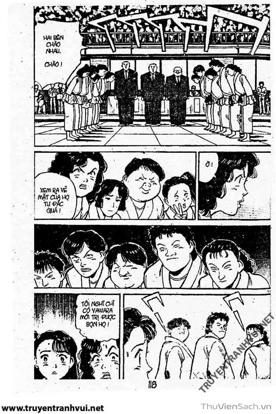 Truyện Tranh Tiểu Thư Nhu Đạo - Yawara! trang 6