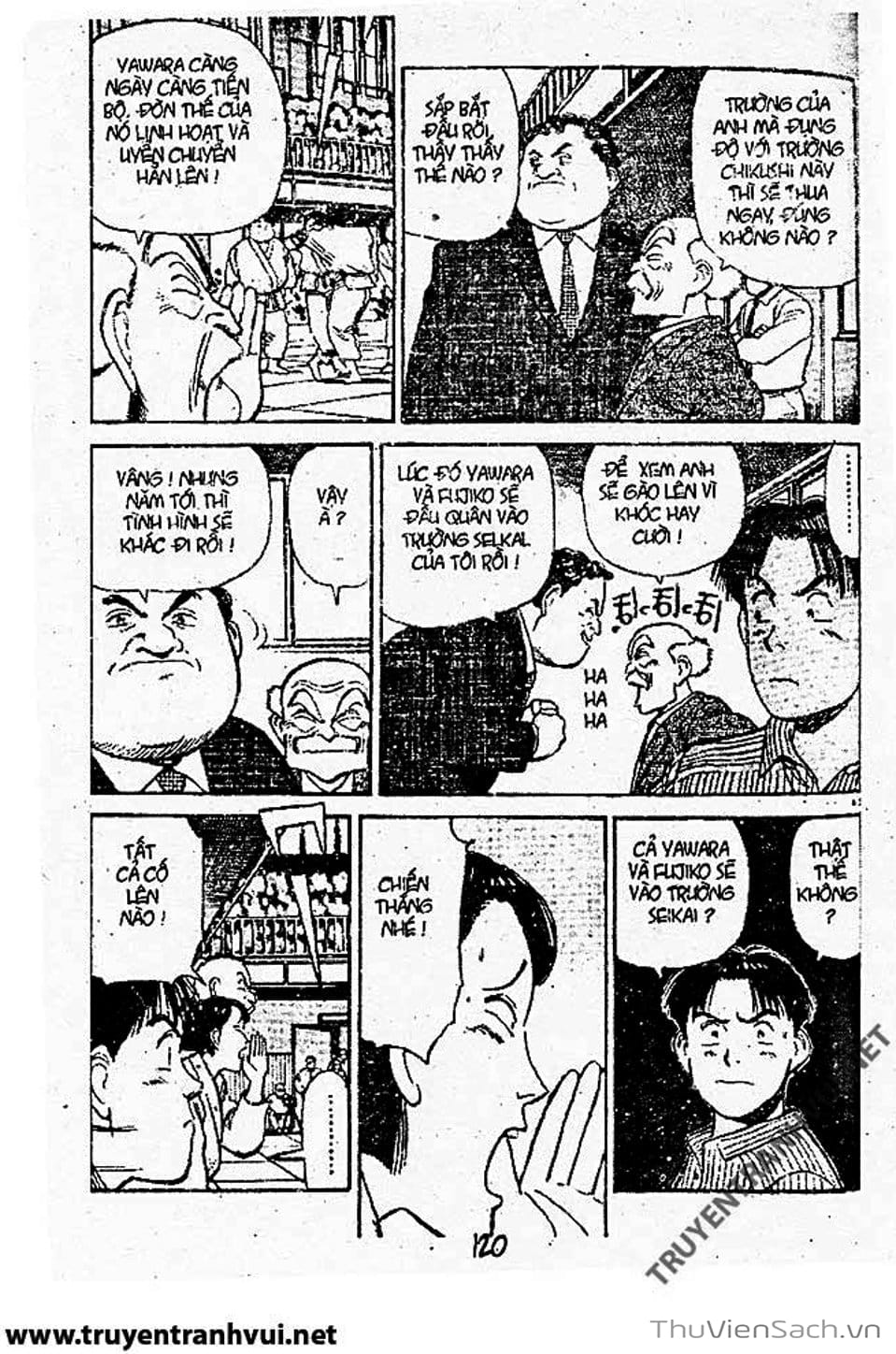 Truyện Tranh Tiểu Thư Nhu Đạo - Yawara! trang 6