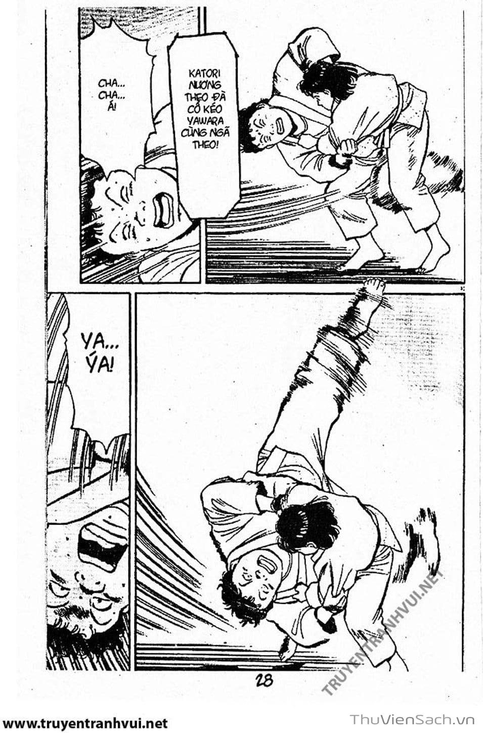 Truyện Tranh Tiểu Thư Nhu Đạo - Yawara! trang 6