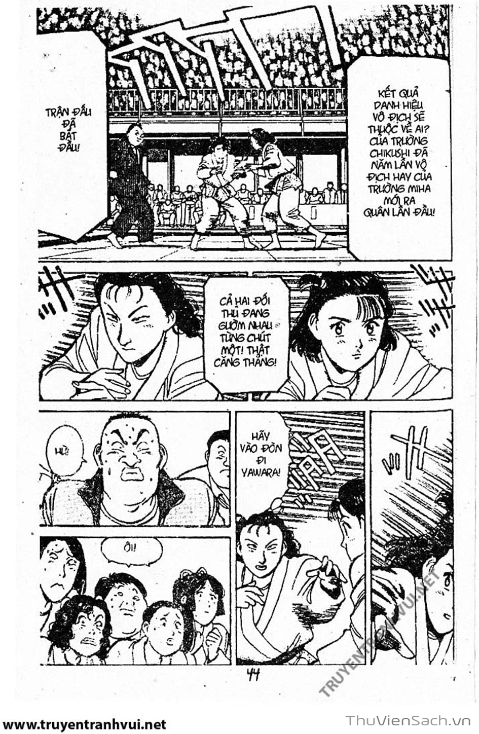 Truyện Tranh Tiểu Thư Nhu Đạo - Yawara! trang 6