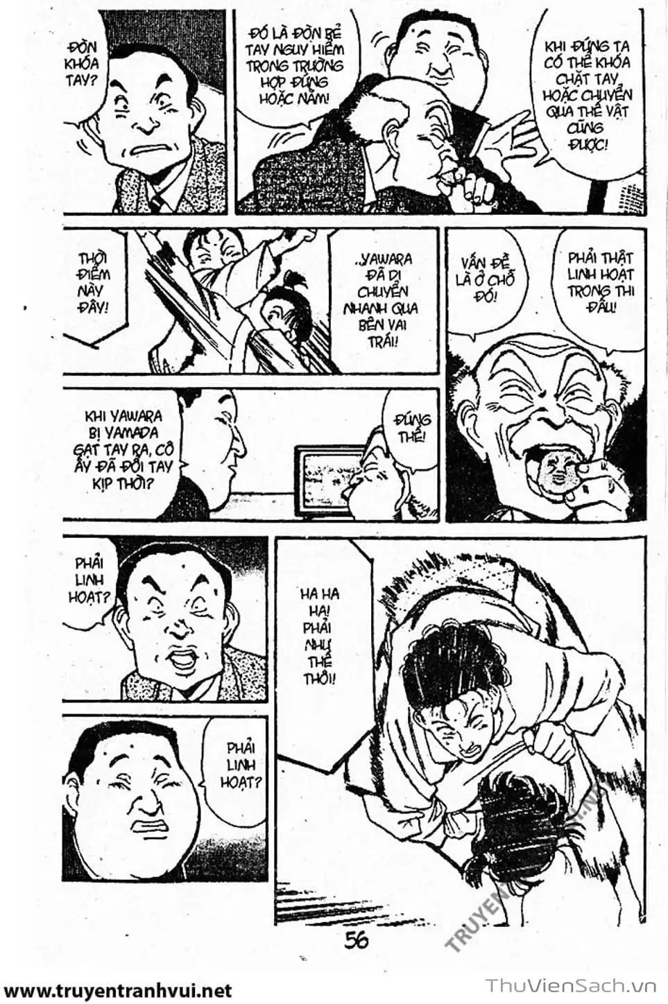 Truyện Tranh Tiểu Thư Nhu Đạo - Yawara! trang 6