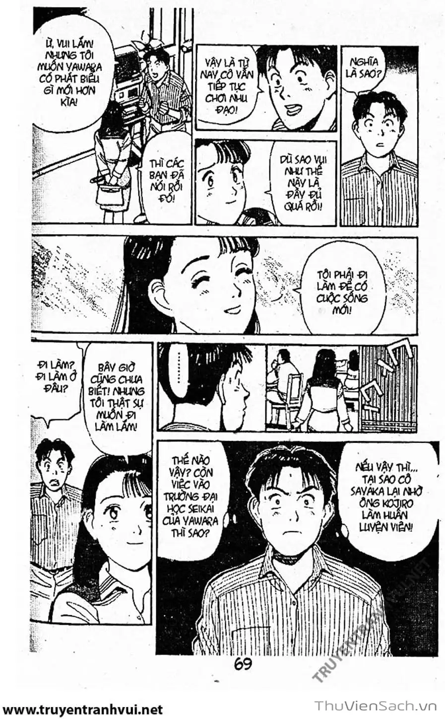 Truyện Tranh Tiểu Thư Nhu Đạo - Yawara! trang 6
