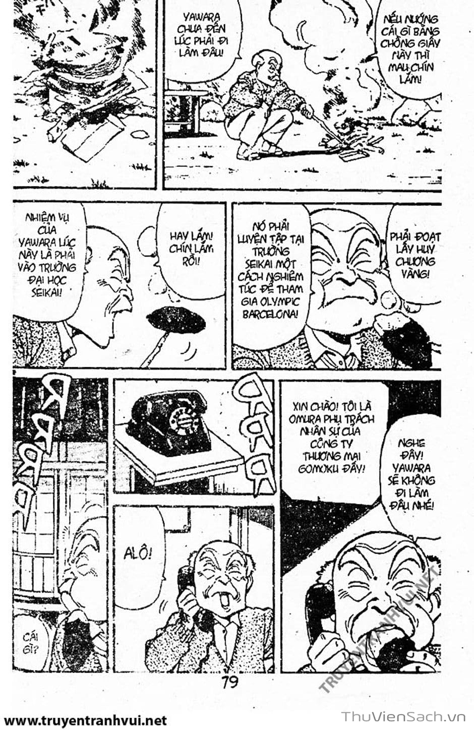 Truyện Tranh Tiểu Thư Nhu Đạo - Yawara! trang 6