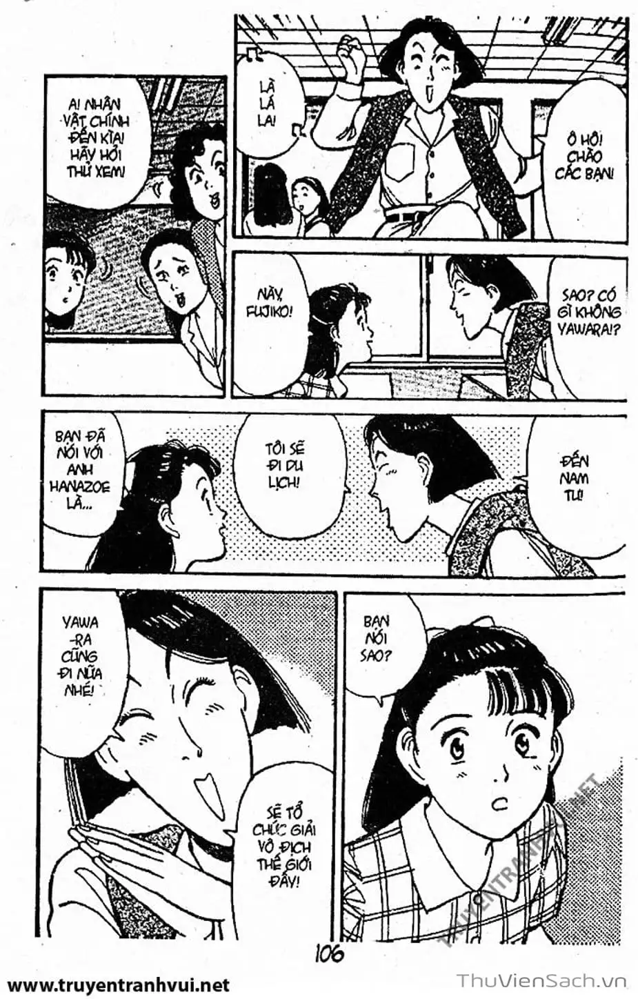 Truyện Tranh Tiểu Thư Nhu Đạo - Yawara! trang 6