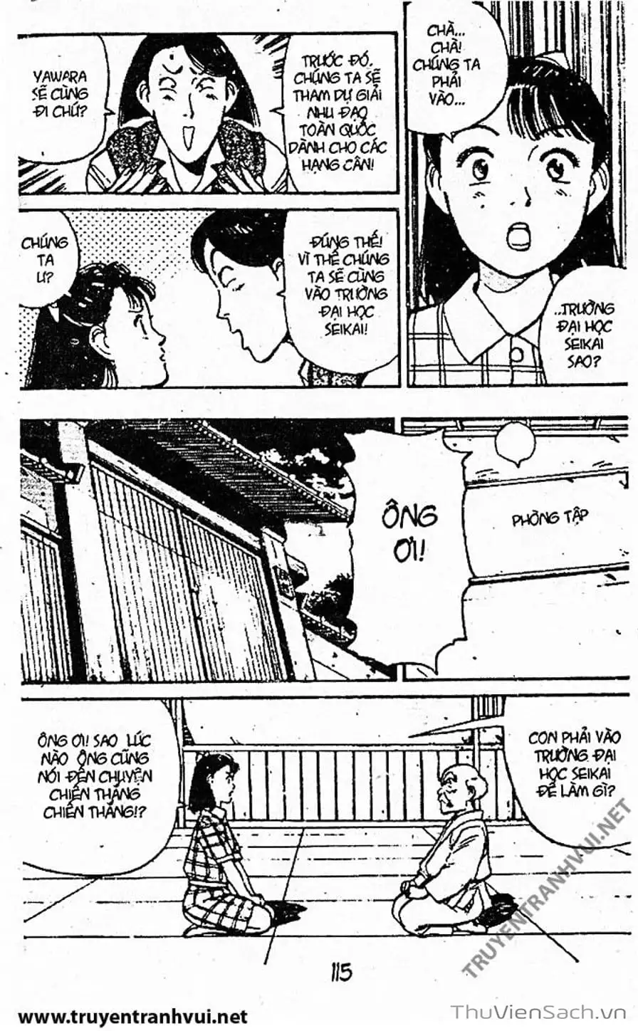 Truyện Tranh Tiểu Thư Nhu Đạo - Yawara! trang 6