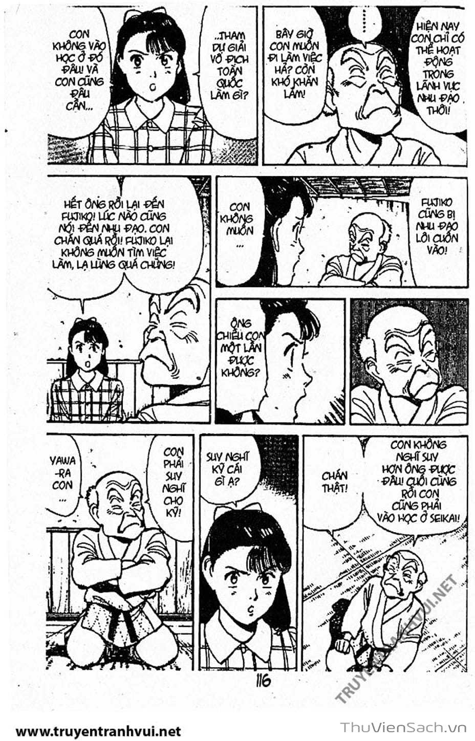 Truyện Tranh Tiểu Thư Nhu Đạo - Yawara! trang 6