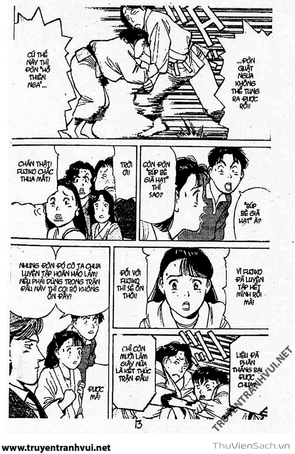 Truyện Tranh Tiểu Thư Nhu Đạo - Yawara! trang 6