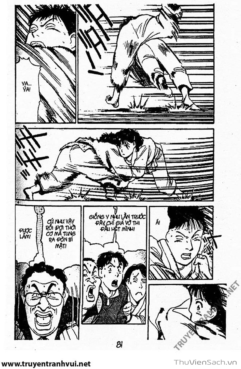 Truyện Tranh Tiểu Thư Nhu Đạo - Yawara! trang 6