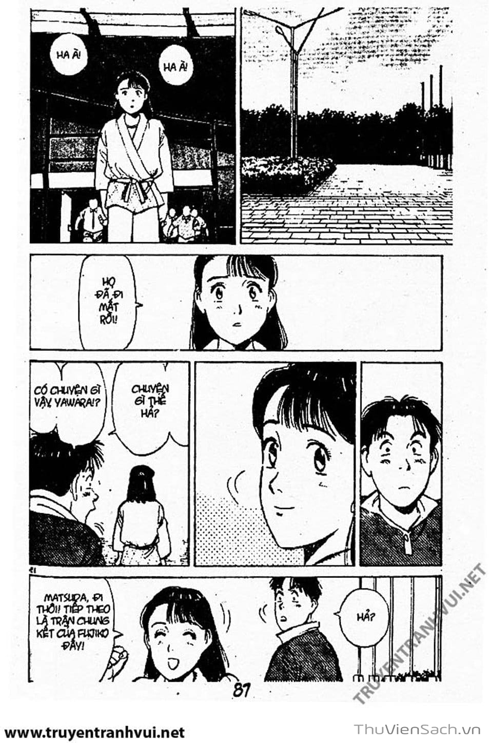 Truyện Tranh Tiểu Thư Nhu Đạo - Yawara! trang 6