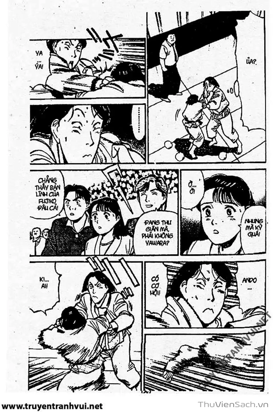 Truyện Tranh Tiểu Thư Nhu Đạo - Yawara! trang 6